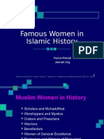 Famous Muslim Women