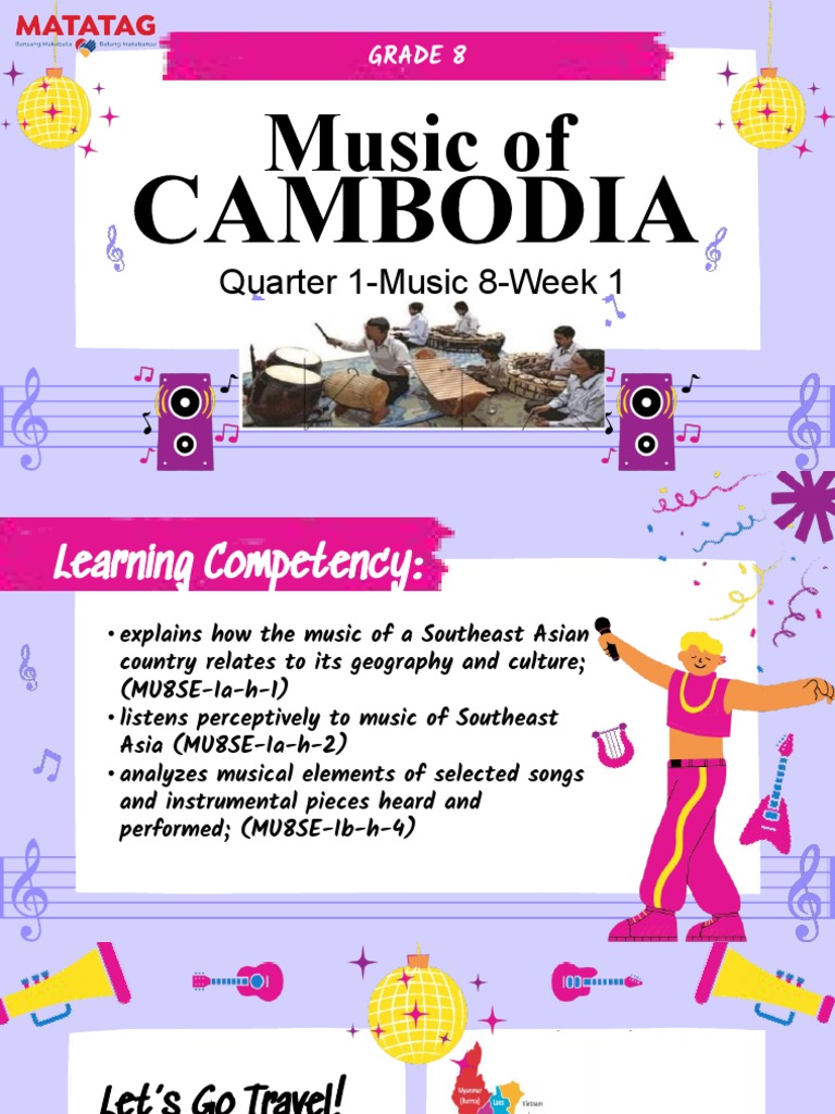 Q1 PPT - MUSIC 8 (Music of Cambodia) | PDF | Performing Arts