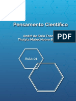 Ebook - Pensamento Cientifico