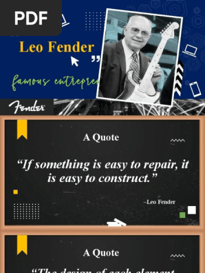 LeoFenderBio
