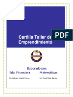 Cartilla de Emprendimiento Proyecto Iv Bimestre