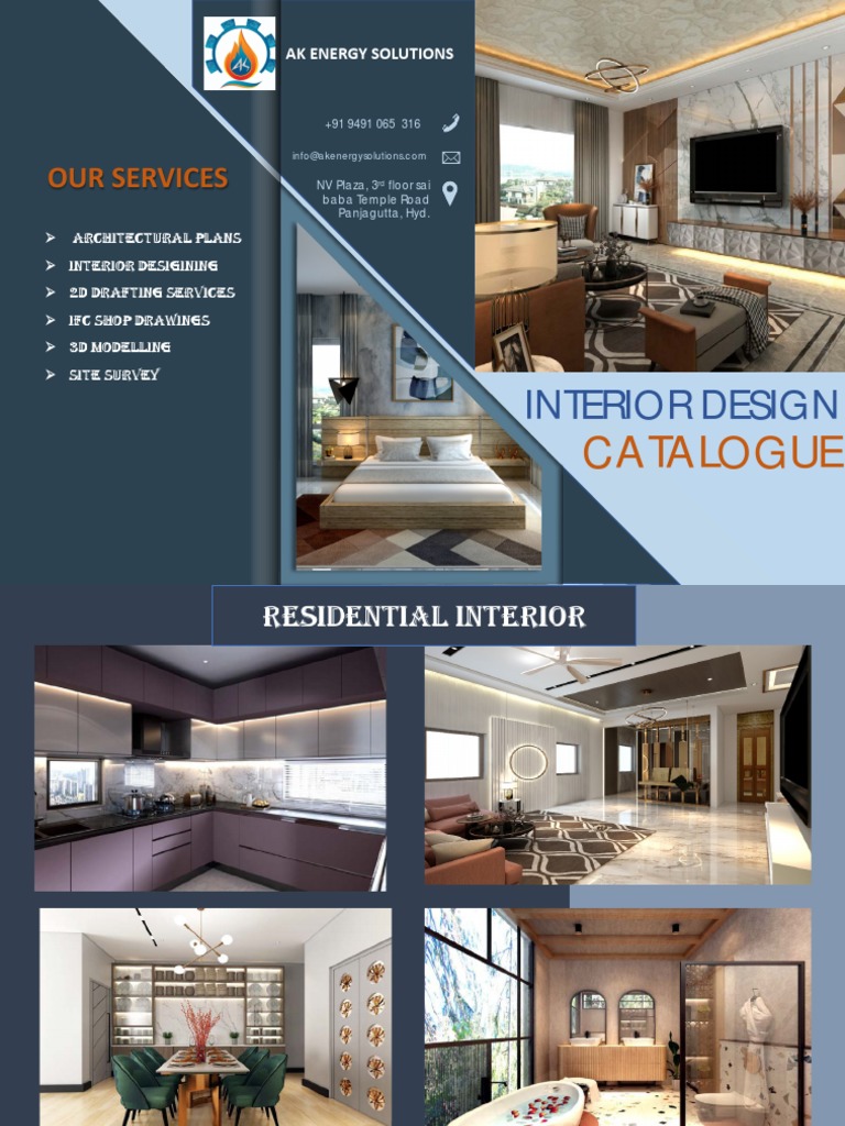Interior Design Catalogue PDF