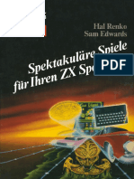 (Spiel Club) Hal Renko, Sam Edwards (Auth.) - Spektakuläre Spiele Für Ihren ZX Spectrum-Birkhäuser Basel (1984)