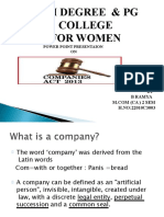 Asm Degree & PG College For Women: Power Point Presentaion ON