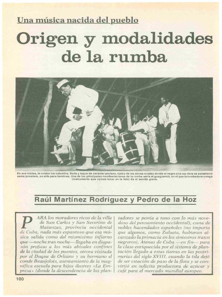 Rumba Cubana 1 | PDF