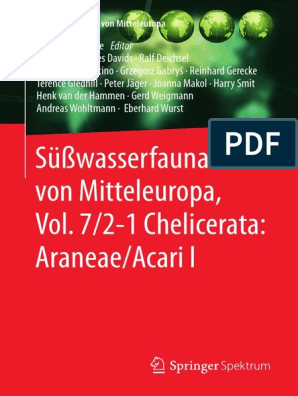 Gerecke (Ed.), 2006 - Süßwasserfauna Von Mitteleuropa, Vol. 7, 2-1