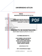 Proyecto de Investigación Aluplas