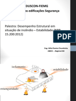 Desempenho Estrutural em Situação de Incêndio - Estabilidade - Hélio Pereira Chumbinho