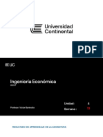 Semana 13 - Unidad 4 Ingeniería Economica 2023-1 VBarinotto