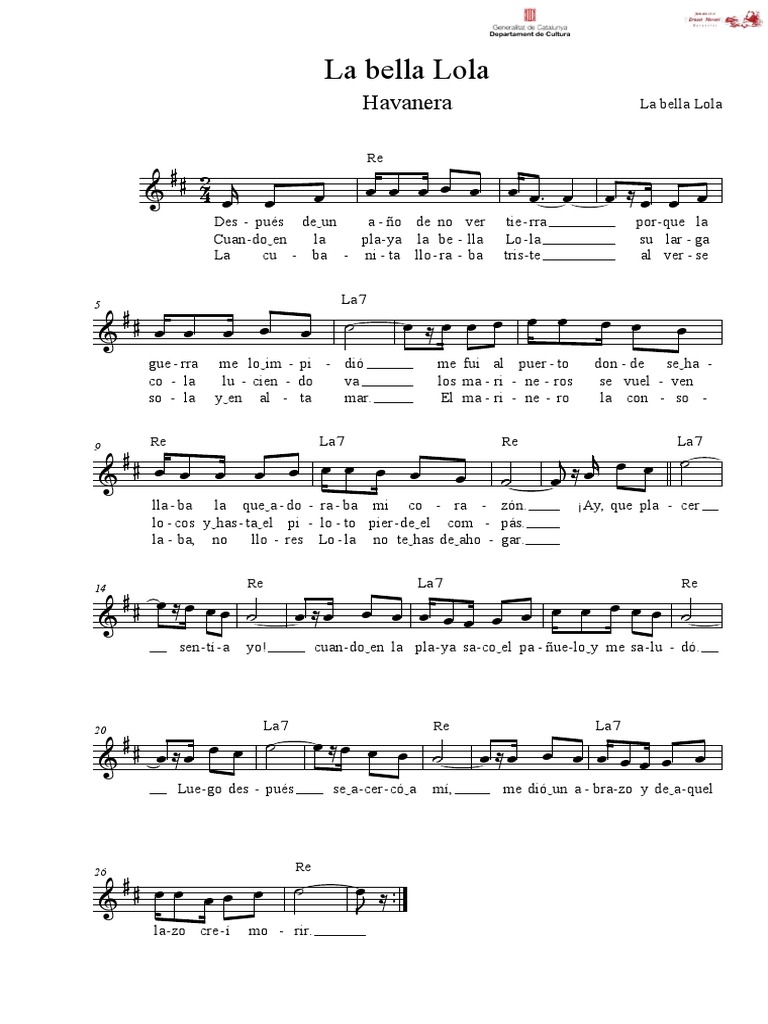 La Bella Lola PDF