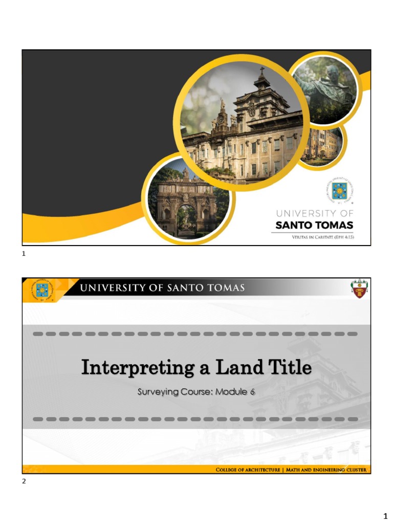 Understanding Land Titles in the Philippines | PDF | Surveying ...