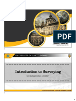 HANDOUTS - Module 1 - Introduction To Surveying