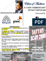 Satyam Case Study On The Ethics of Auditors (G9)
