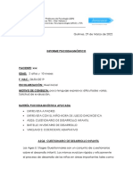 Caso Clinico ASQ 3 Modelo de Informe