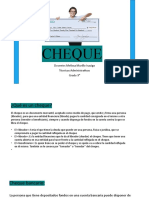 CHEQUE - Diapositivas
