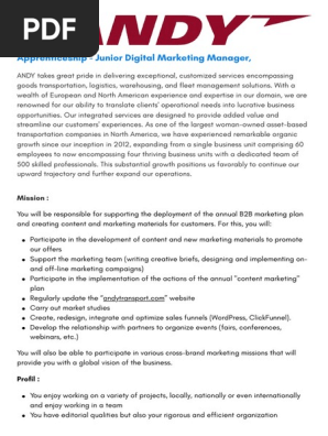 Alternance - digital marketing EN