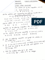 Linear Inequations Class X