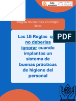 Las 15 Reglas Que No Deberias Ignorar