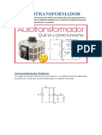 AUTOTRANSFORMADOR - Examen