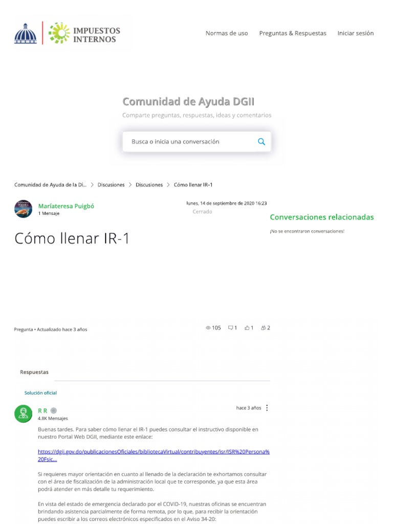Dgii Ir1 | PDF