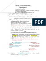 Caderno de Direito Civil