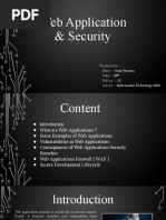 Web Application Security