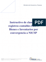 Instructivo de Clases de Registros Contables Fase 5 Bienes e Inventarios Por Convergencia A NICSP 06-04-2022