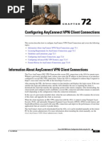 Configuring Any Connect VPN Client Connections