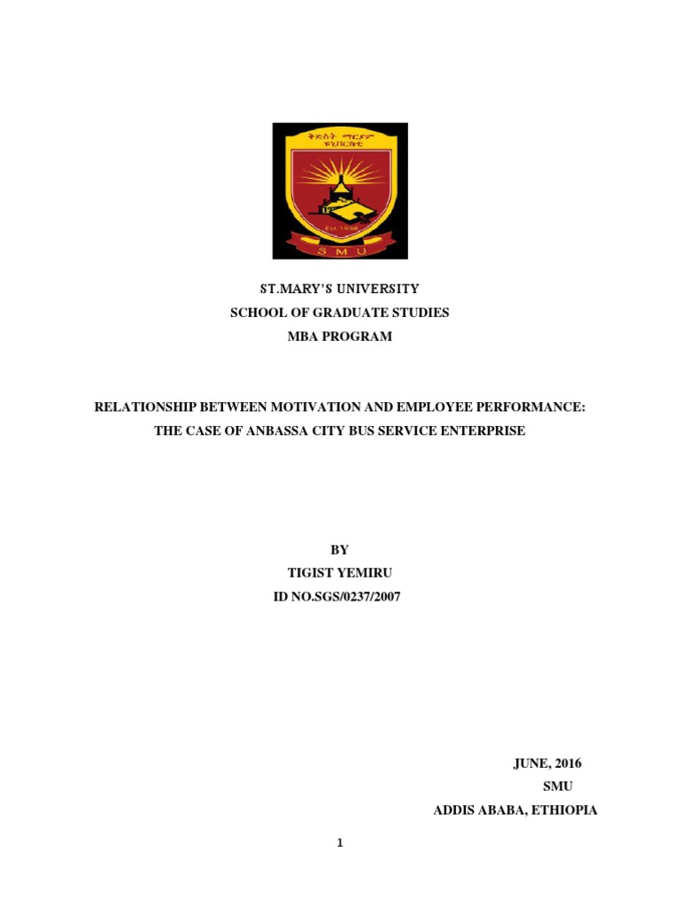 Motivation and Employee Performance Study | PDF | Motivational | Motivation