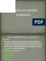 FCGN CI 6 - Plante Ce Conţin Taninuri