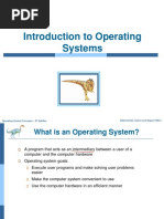 Unit 1A - Introduction To OS