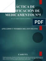 Practica de Clasificacion de Medicamentos N5