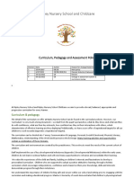 Curriculum Pedagogy Assessment Policy 2022