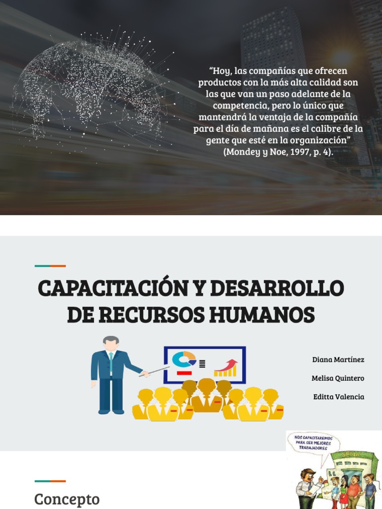 La Capacitacion y Desarrollo de Recursos Humanos | PDF | Planificación ...