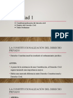 (PPT) ConstitucionalizaciÃ N Del Derecho, Codificaciã N y TÃ Tulo Preliminar