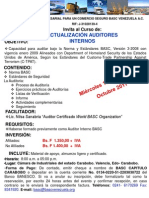 Invitacion Curso Aaib (19 y 20 de Octubre de 2011)