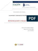 Investigación Unidad V y Vi