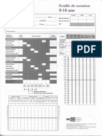 CMS - Feuille de Notation 9-16 Ans