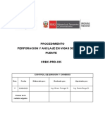 CRBC-PRD-035 Trabajos Perforacion y Anclaje