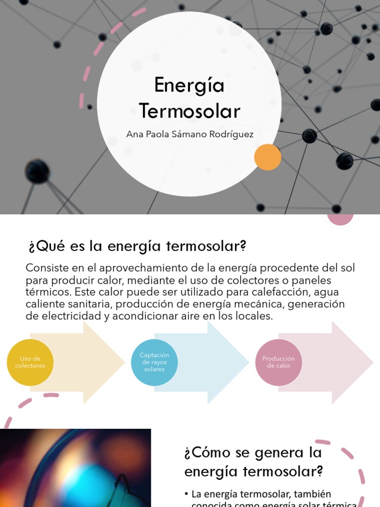 Energía Termosolar | PDF | Energía solar | Vapor