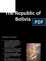 3 The Republic of Bolivia