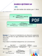 Concentraciones Químicas