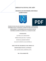 Universidad Nacional de Jaén: Carrera Profesional de Ingeniería Industrias Alimentarias