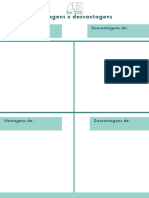 Formulário Vantagens e Desvantagens