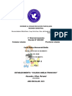 Informe Al Hogar Monse