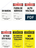 Tarjetas de Bloqueo