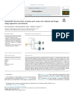 Sustainable Bioconversion of Potato Peel Wastes Into Ethanol and Biogas