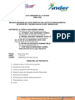 Acta 01 de Abril 2023