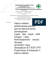 7.6.2.3 SK Penanganan Pasien Gawat Darurat Dan Berisiko Tinggi