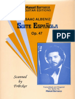 Albeniz - Suite Espagnola N. 47 (Trasc. Barrueco)